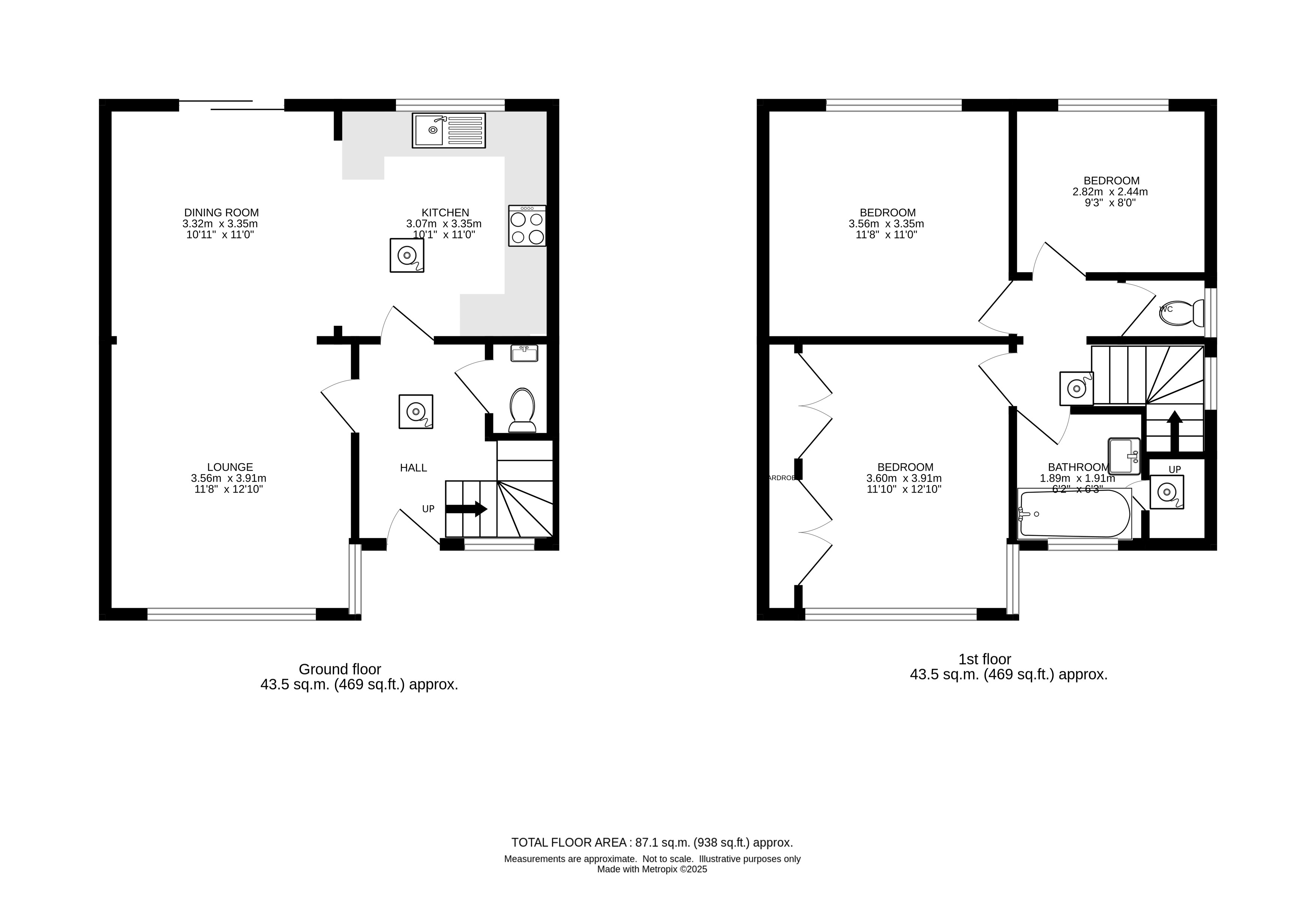 Floorplans For West Acton, London