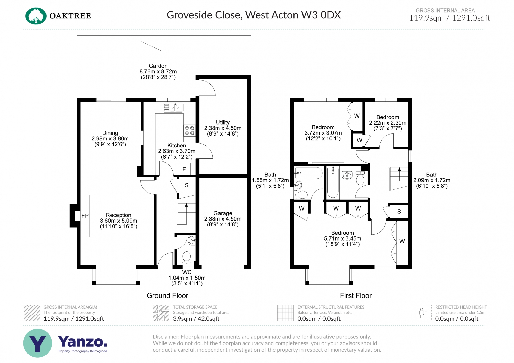 Floorplans For West Acton, London